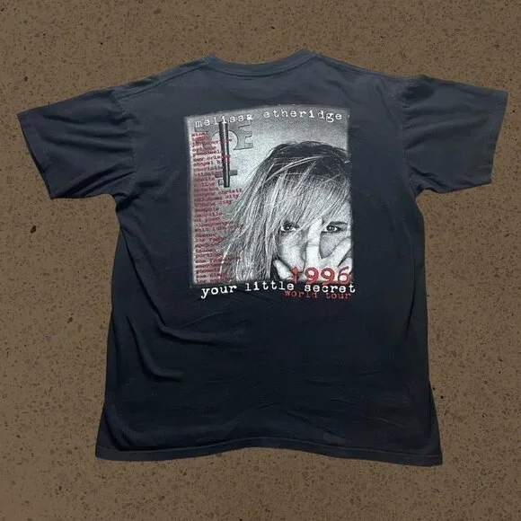 Vintage Melissa Etheridge SINGLE STITCH Shirt - Picture 3 of 6